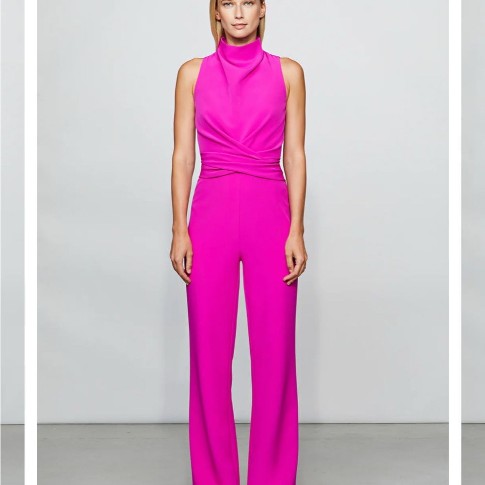 Et Ochs Pink Sleeveless Jumpsuit